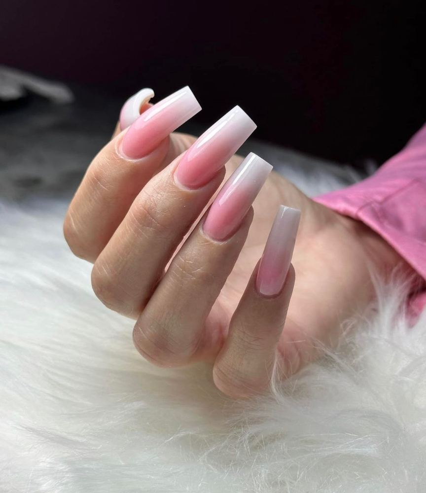 BABY BOOMER/OMBRE PINK/NUDE & WHITE