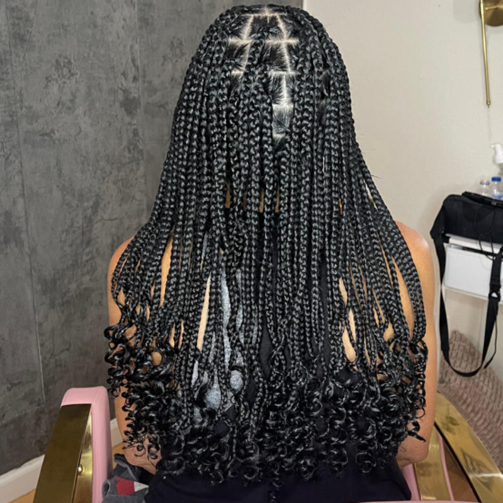 Medium Knotless at Hair Bliss in Santa Rosa, CA