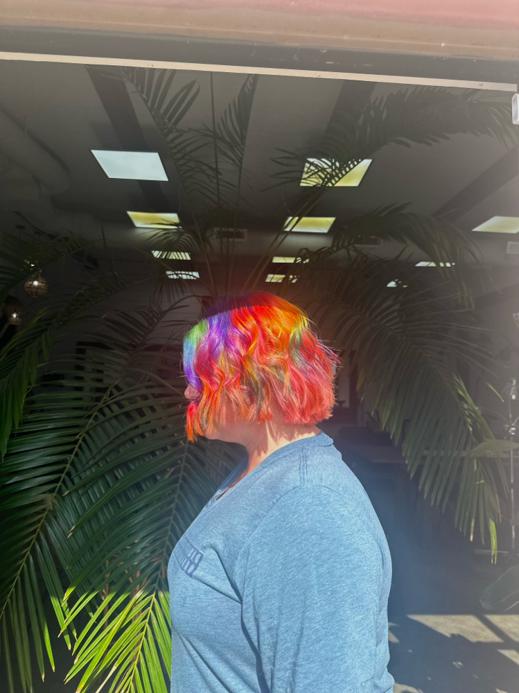 full head custom vivid