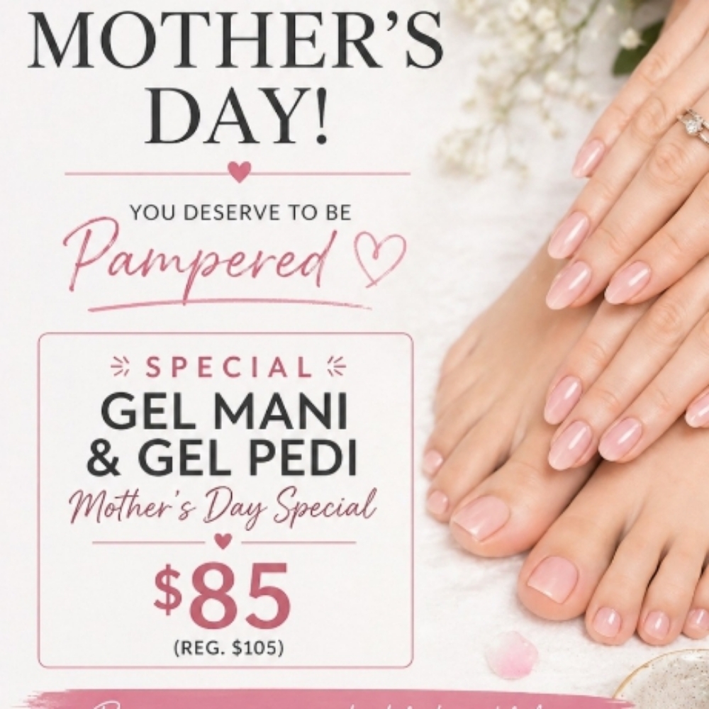 Mothers Day Special at Nailed By Jas in Cheyenne, WY