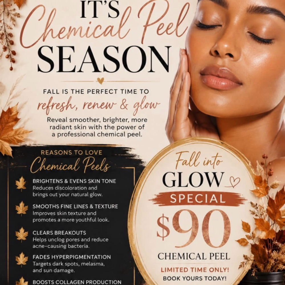 September Chemical Peel Special at Manique Aesthetics in Suffolk, VA