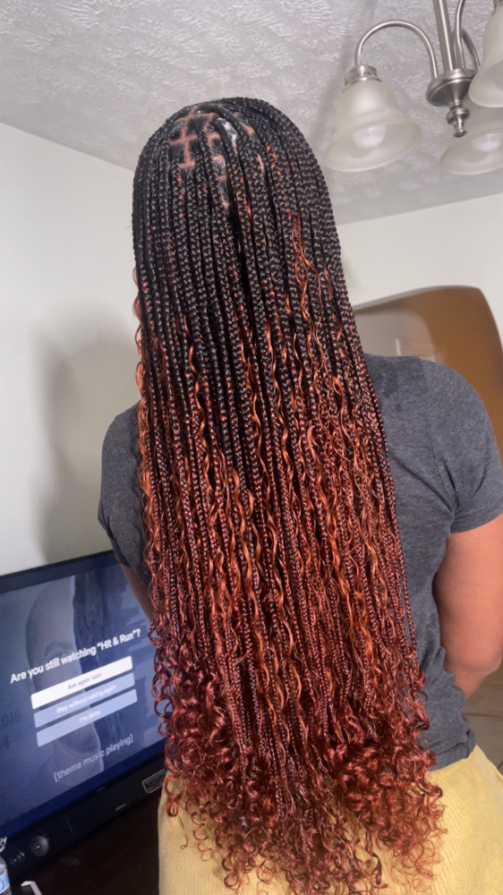 Small Boho knotless