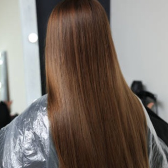 Amino Acid Treament at Blossoms HTX Hair Studio in Spring, TX