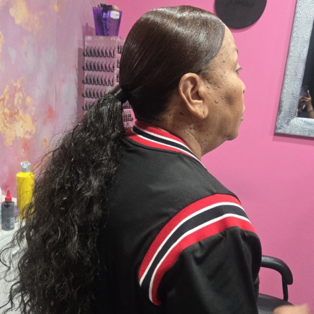 Add Extensions To Any Style at Lady Tea DFW Hair Clinic in Arlington, TX