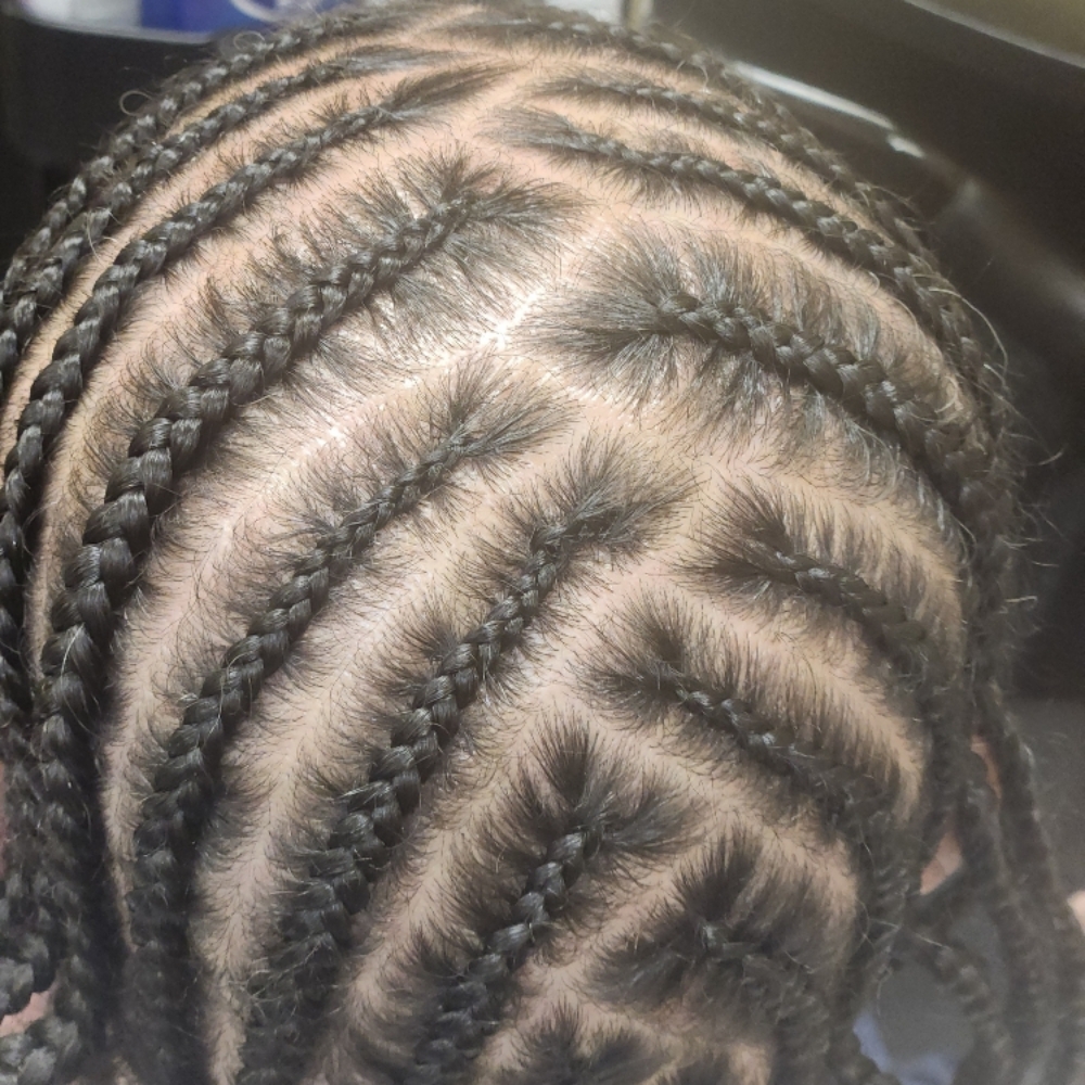 Men Cornrows at Hidden Jewels in Fayetteville, NC