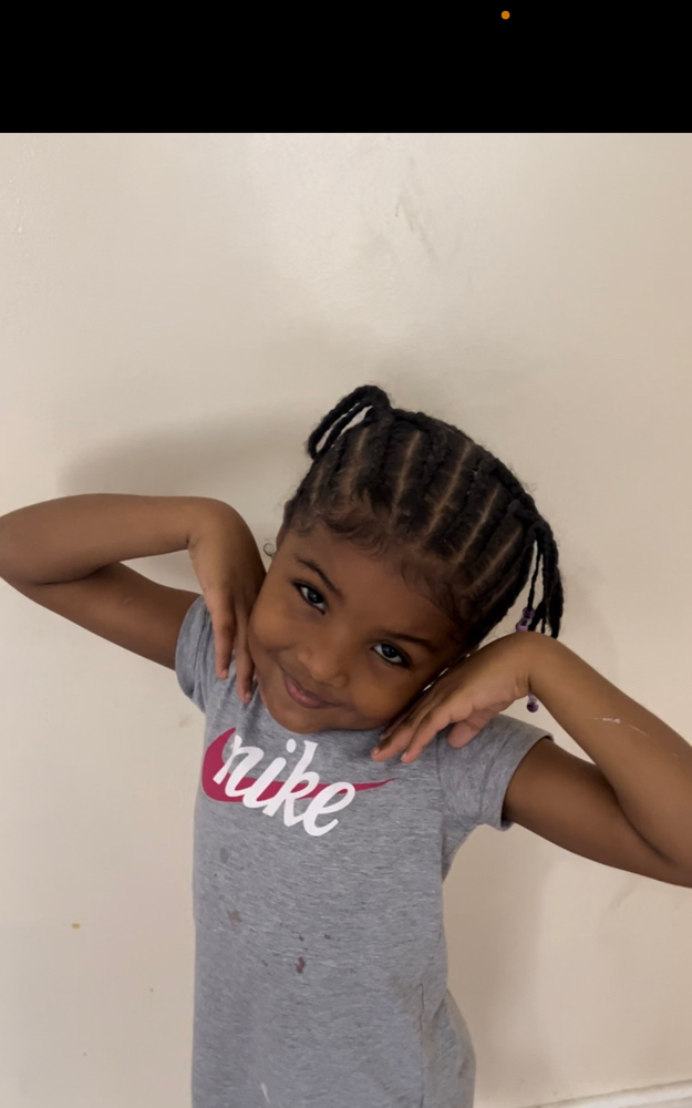 Kiddie Braids Ages (5-7)