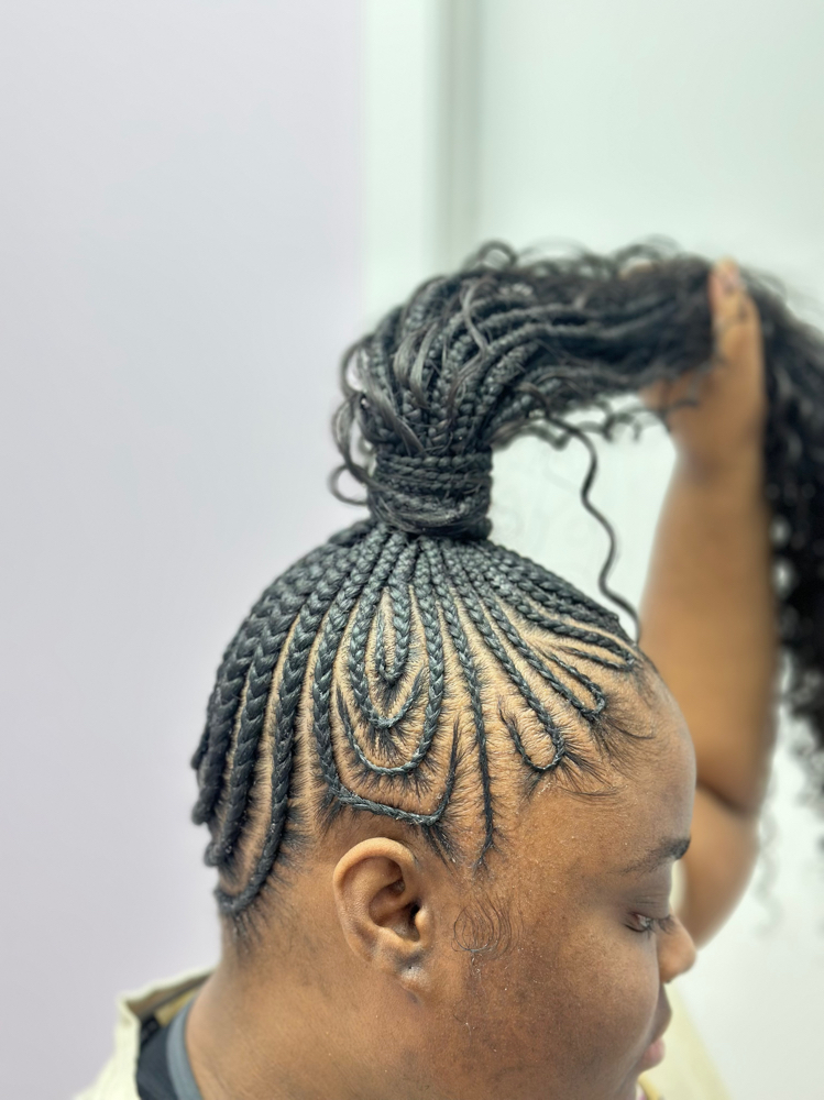 Braided Ponytail at Houston Braid Genie in Houston, TX