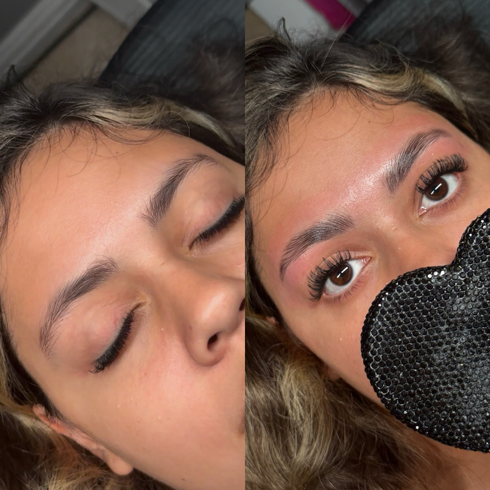 Brow Lamination + Wax