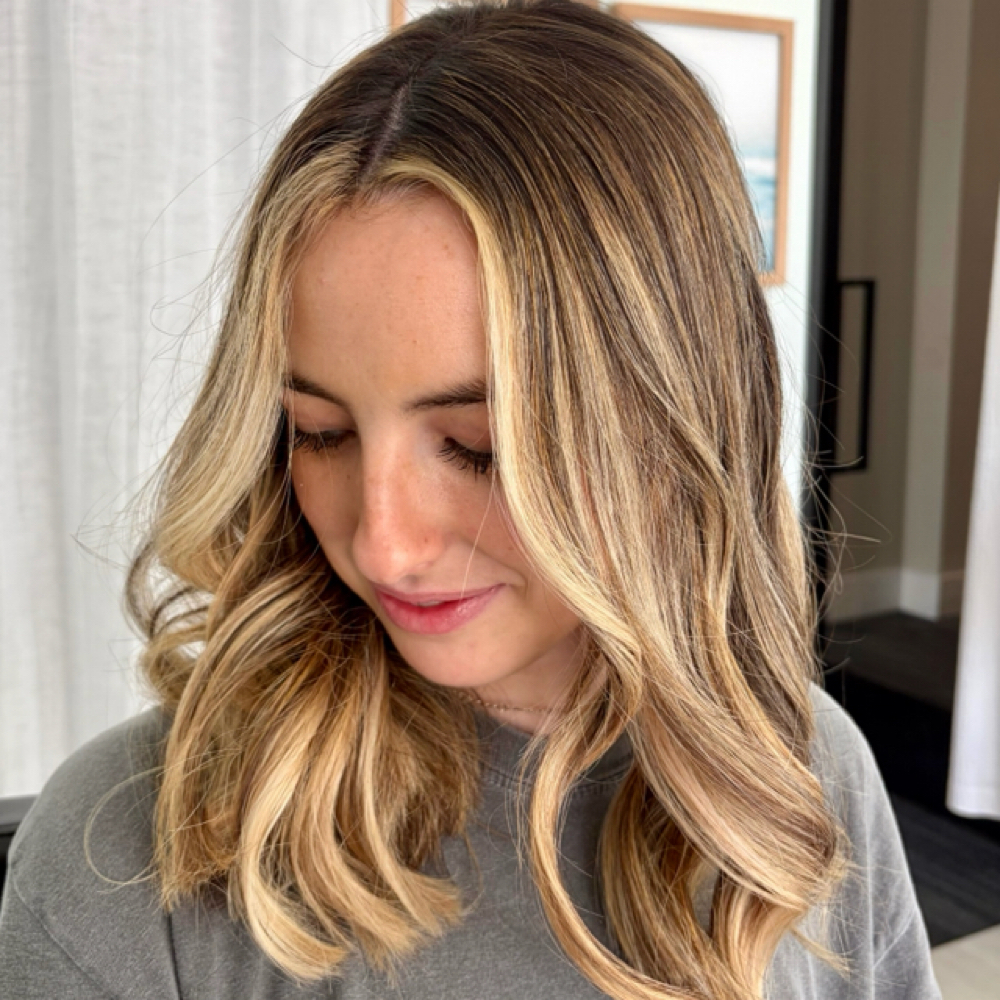 Face Framing Highlights