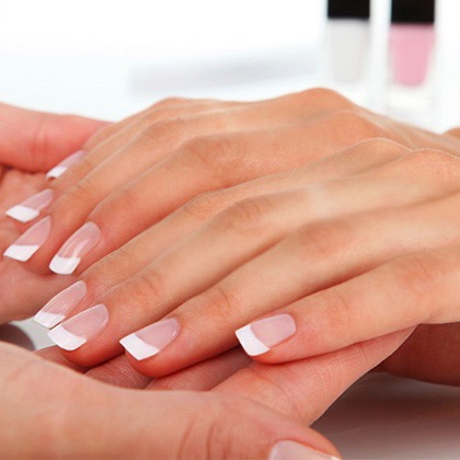 Pink&White Fill-Short/Med Length