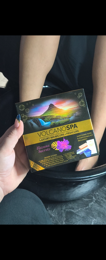 VOLCANO PEDICURE