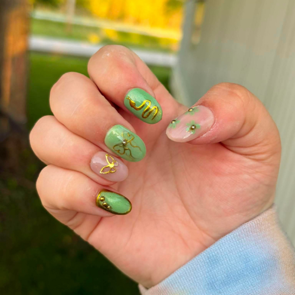 Gel X Nail Set at Hair.byshaylyn in Huntington, IN