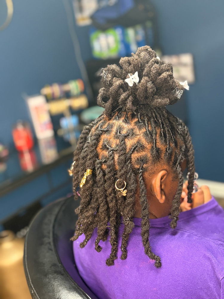 Kids Traditional Retwist & Style at Crowns Remedy in Hilton Head Island, SC