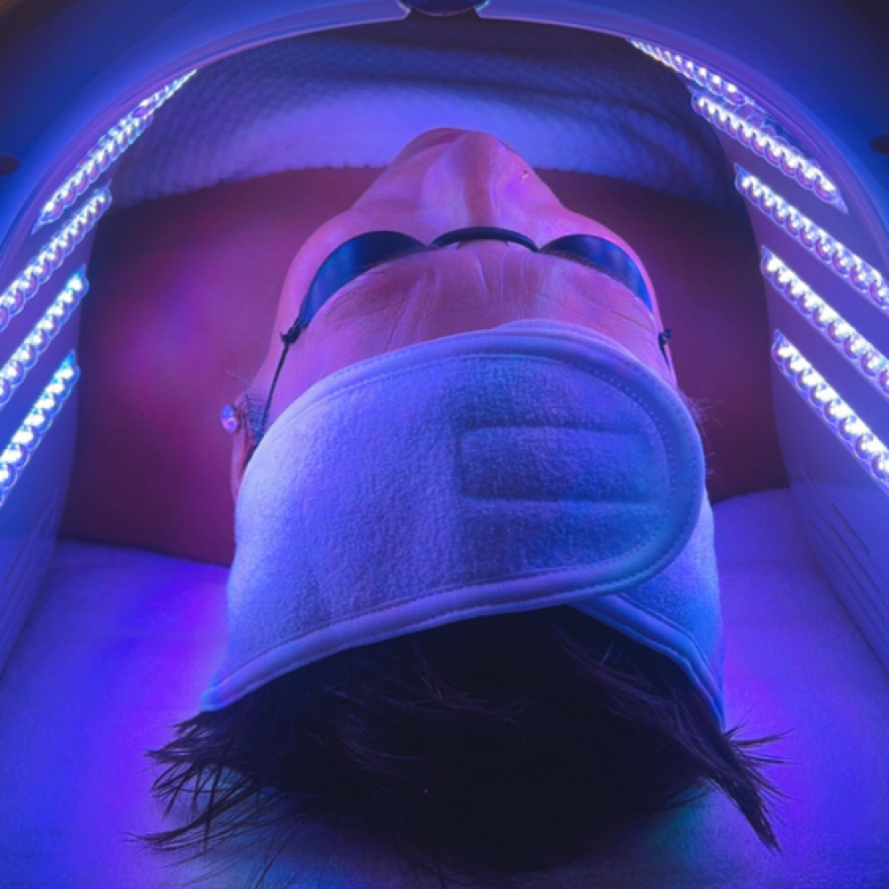 LED Light Therapy Add-On at Downtime Dahlia Esthetics in Kinston, NC