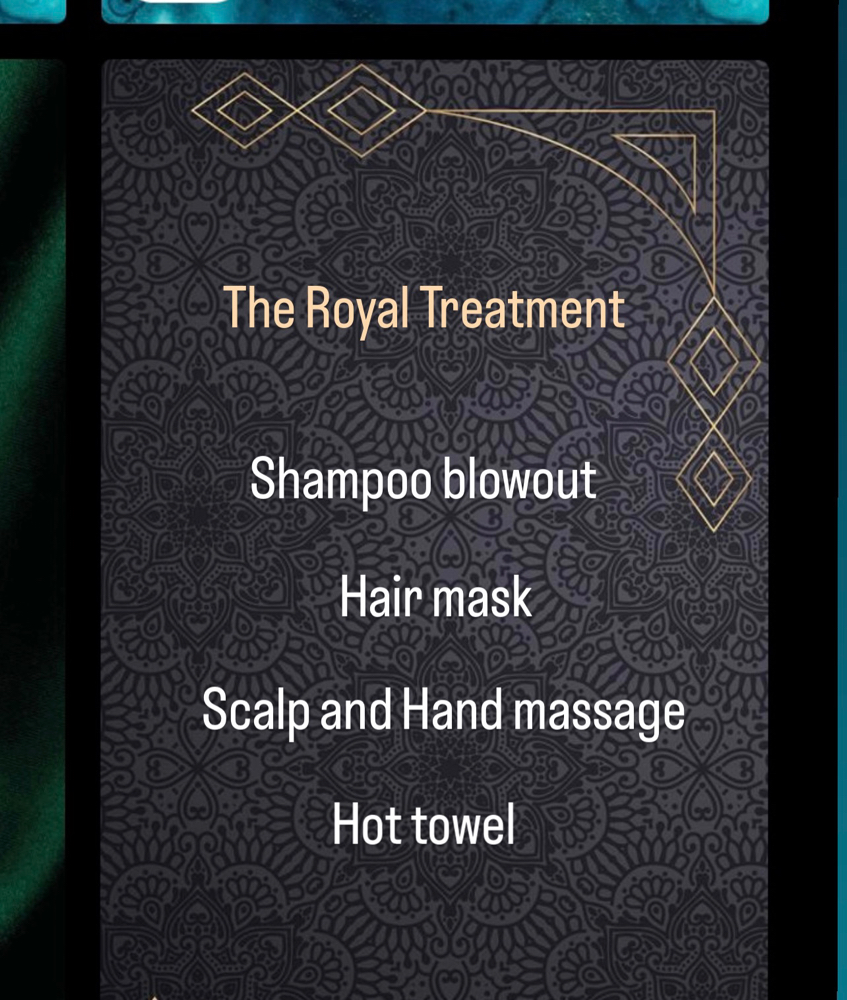 The royal treatment