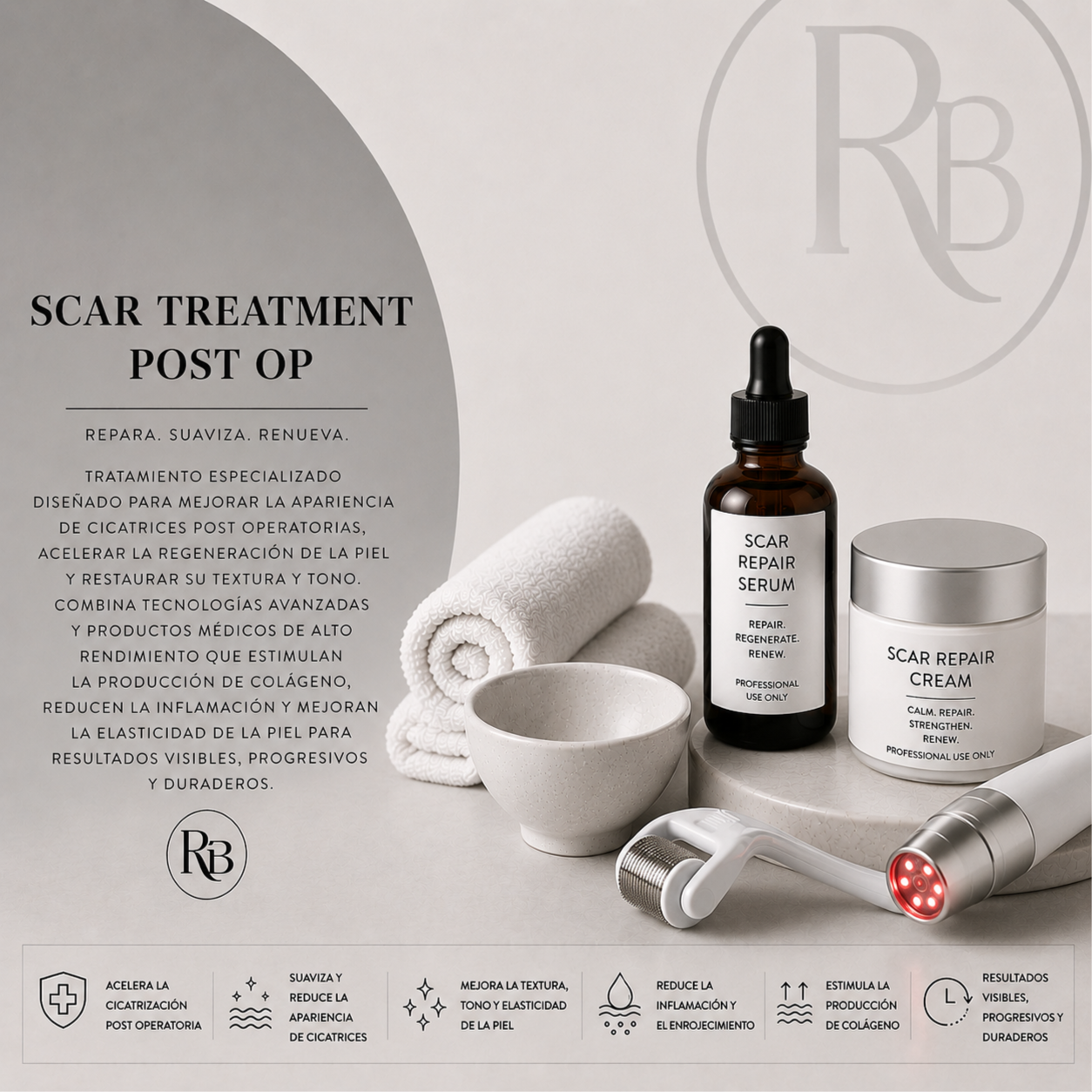 Scars treatment post op at Ross Beauty Center-Med spa in Duluth, GA