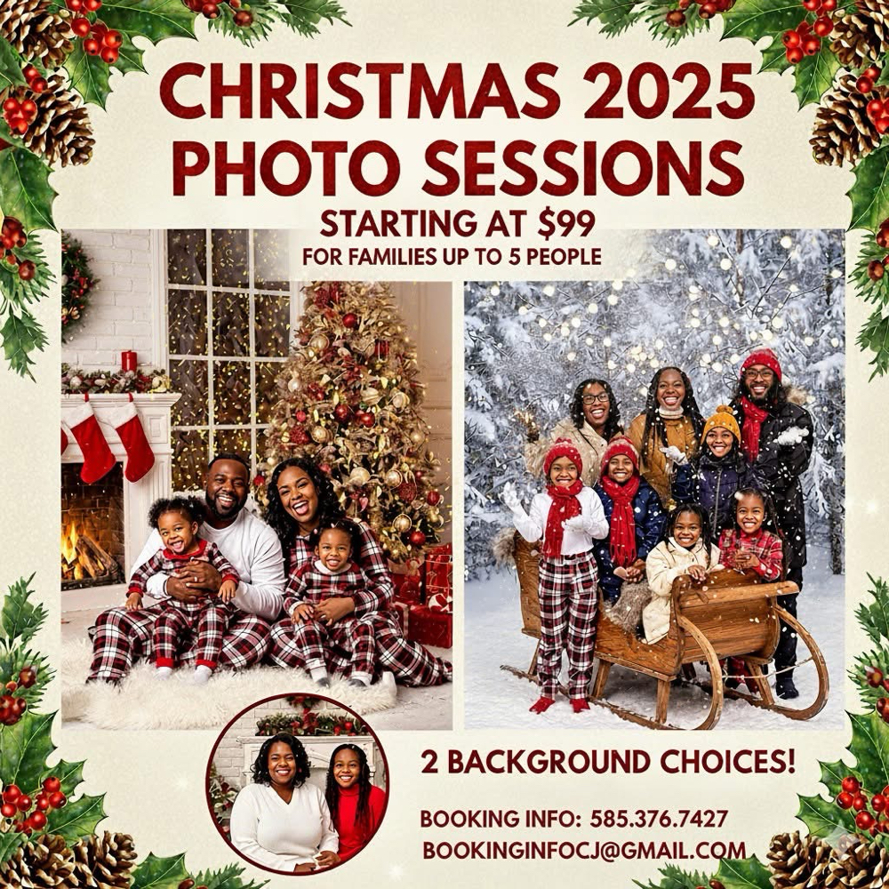 CHRISTMAS PHOTO SPECIAL at Photography By Chris Johnson in Rochester, NY