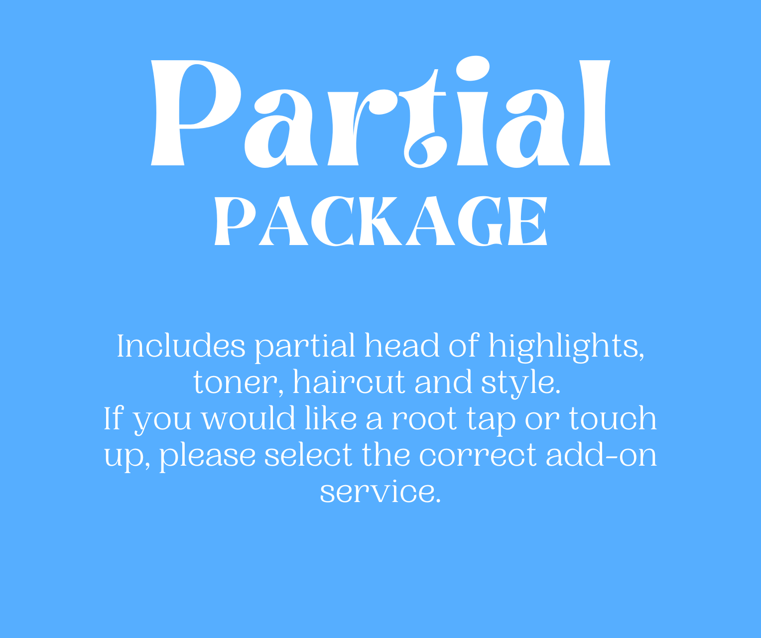 Partial Package