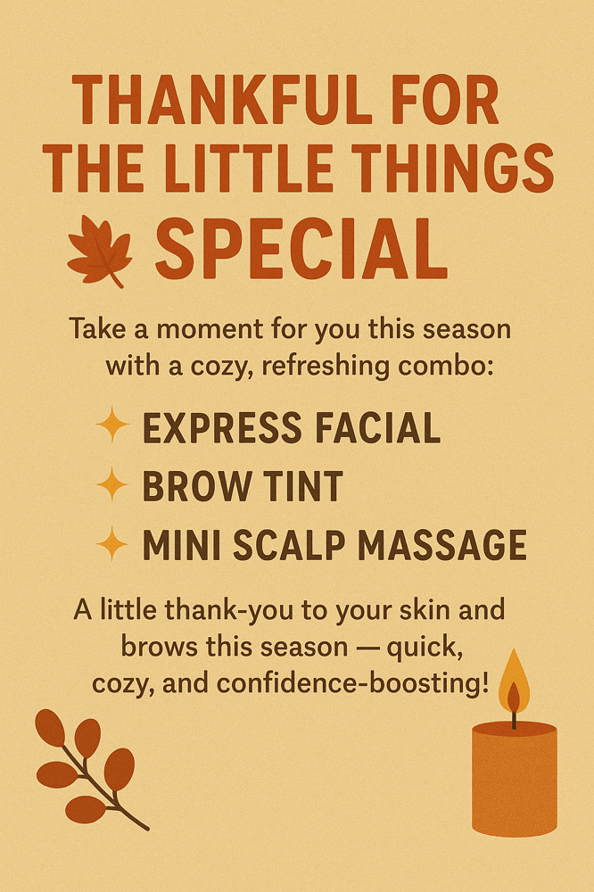 Thankful For The Little Things