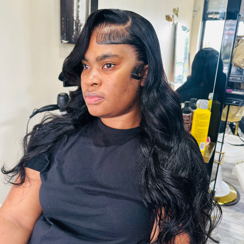 Frontal Sew In at Sinise Caprice Studio in New Castle, DE