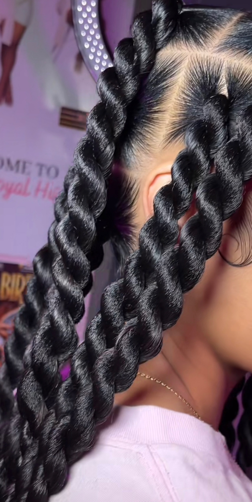Jumbo Senegalese Twists