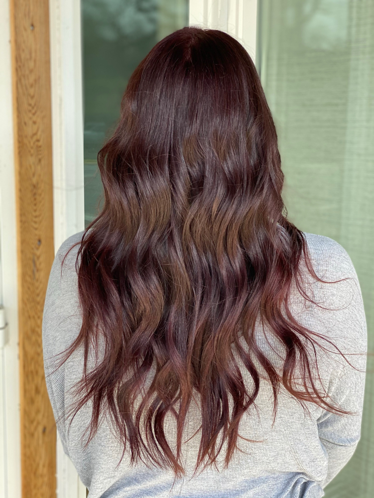 Single Color Refresh (root to ends) at AmandaaClairee in Coburg, OR