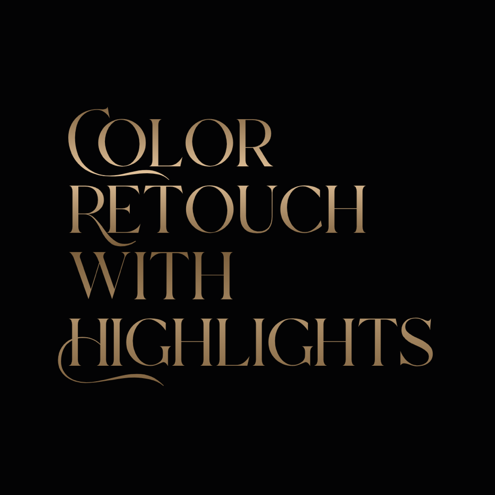 Color Retouch With Highlights at Jay's Salon & Co. in Hampstead, NC