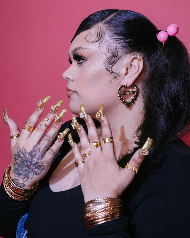 Long French Tip Service at Naile.dbyMarii in Dayton, OH