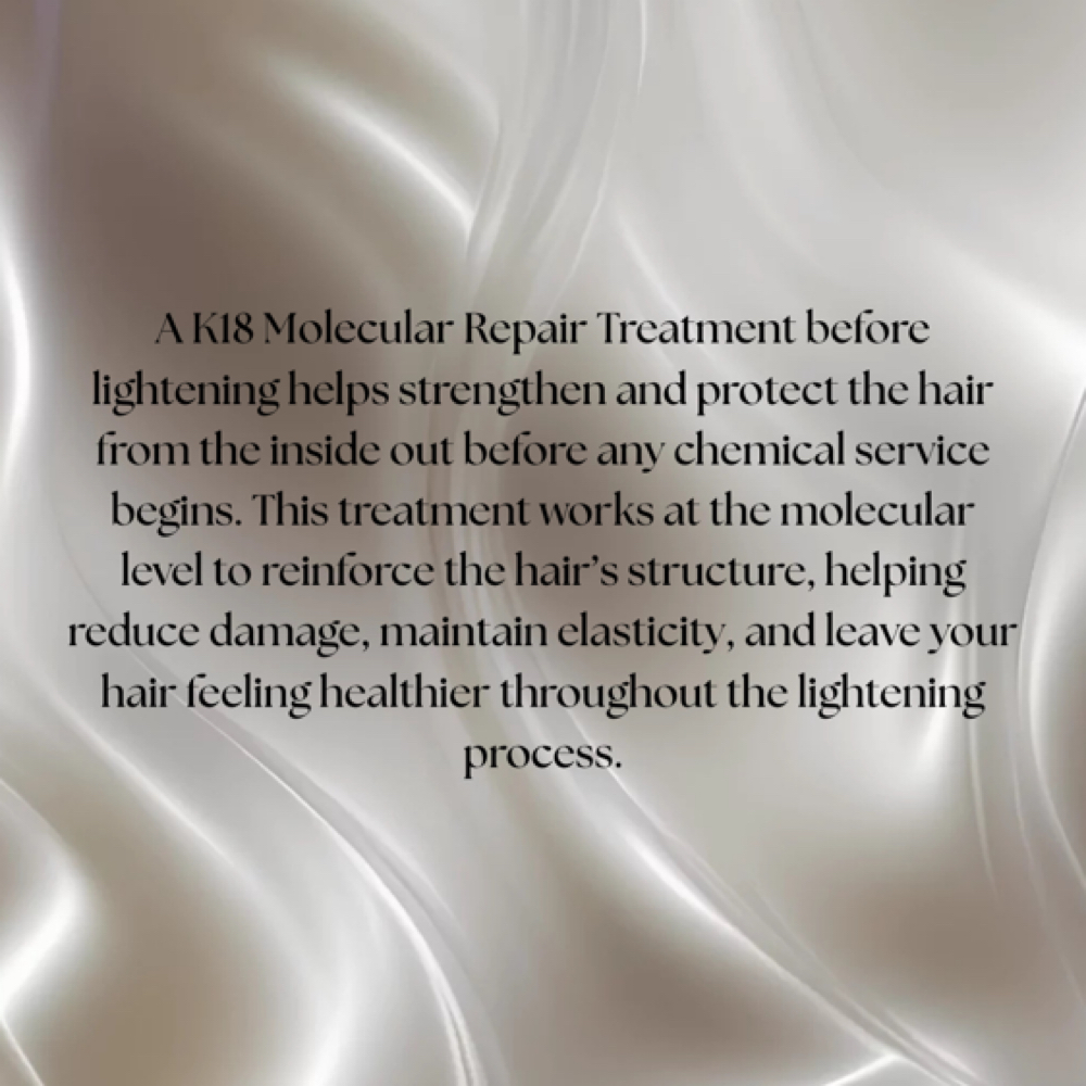K18 Treatment at Hair By Lily G in Burlington, NC