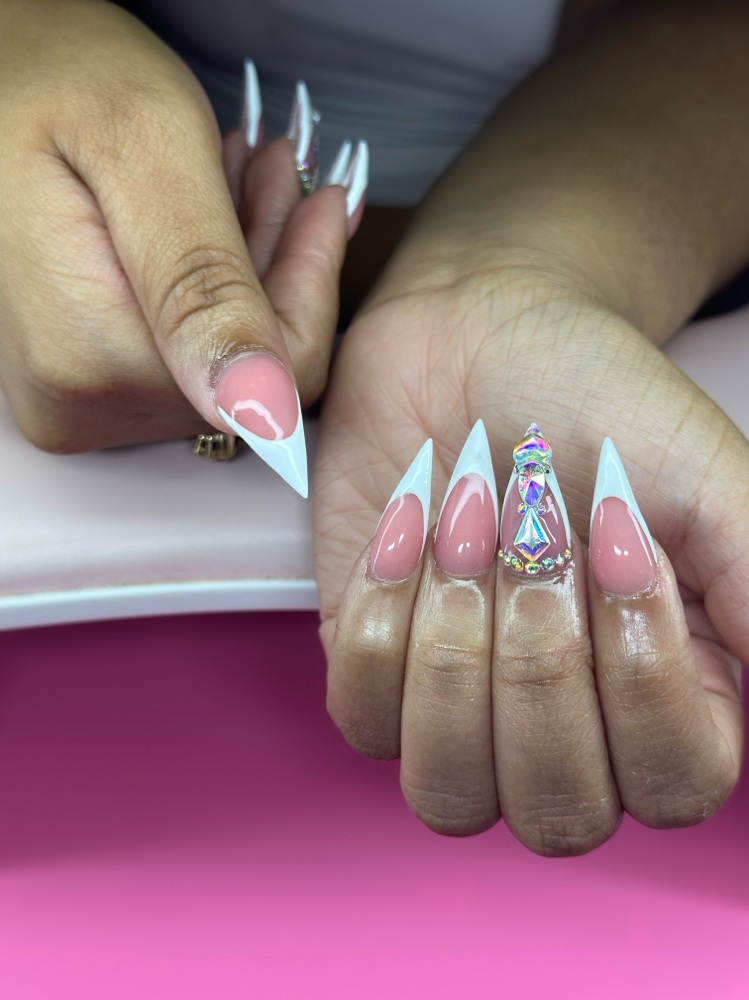 French Tip at The Bajan Winkss Experience in Jonesboro, GA