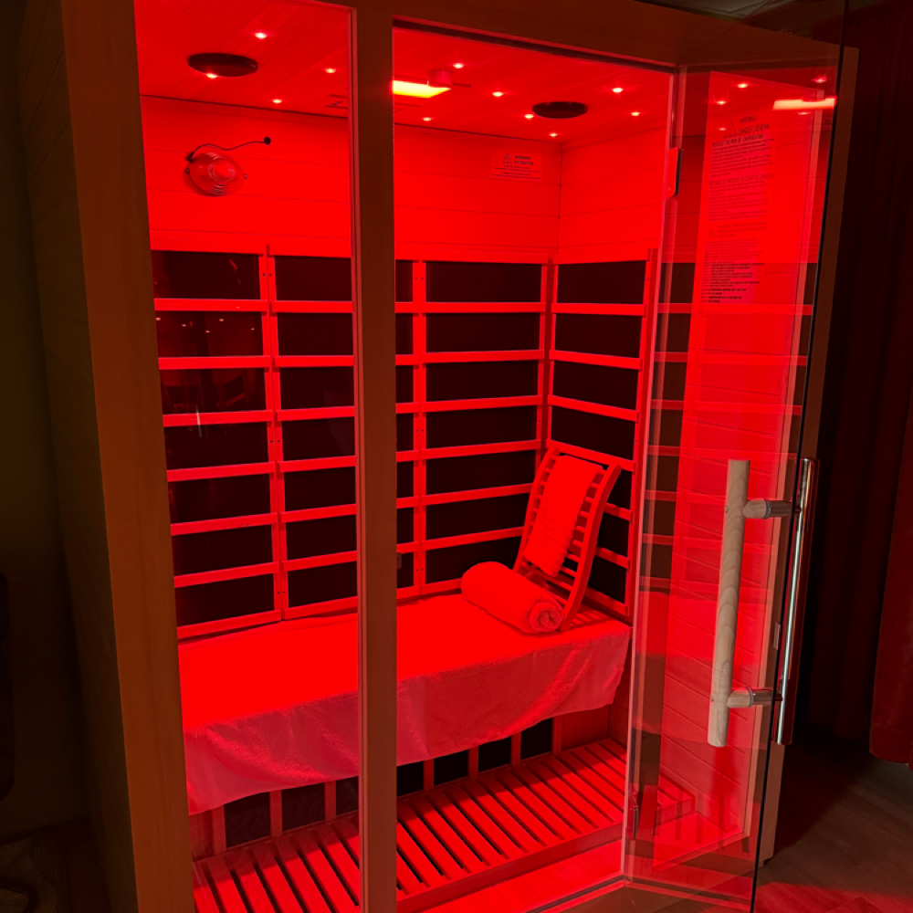 Infrared Sauna ✨ at Relaxing Rose Therapeutic Massage in Taylor, MI