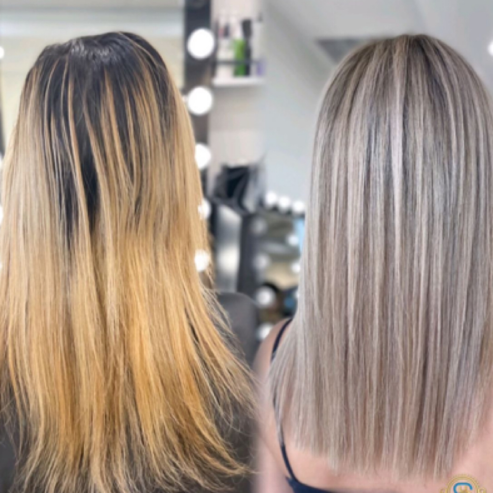 HIGHLIGHTS | FULL + BLOW DRY at Hoss Boss Hair in Angola, IN