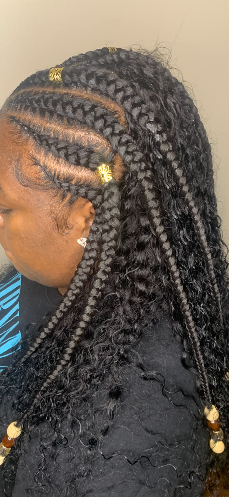 Feed-ins/Curly Hair Quickwave