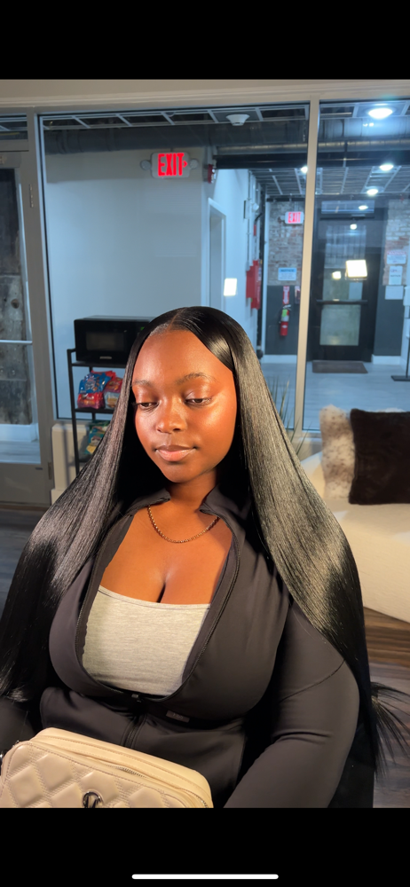 Middle Part Cap | Blend Hair Inclu- at SB HAIRSPITAL in Philadelphia, PA