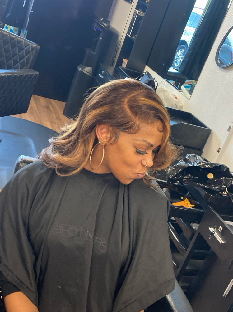 Lace Touch Up at Kharyzma Beauty in Sacramento, CA
