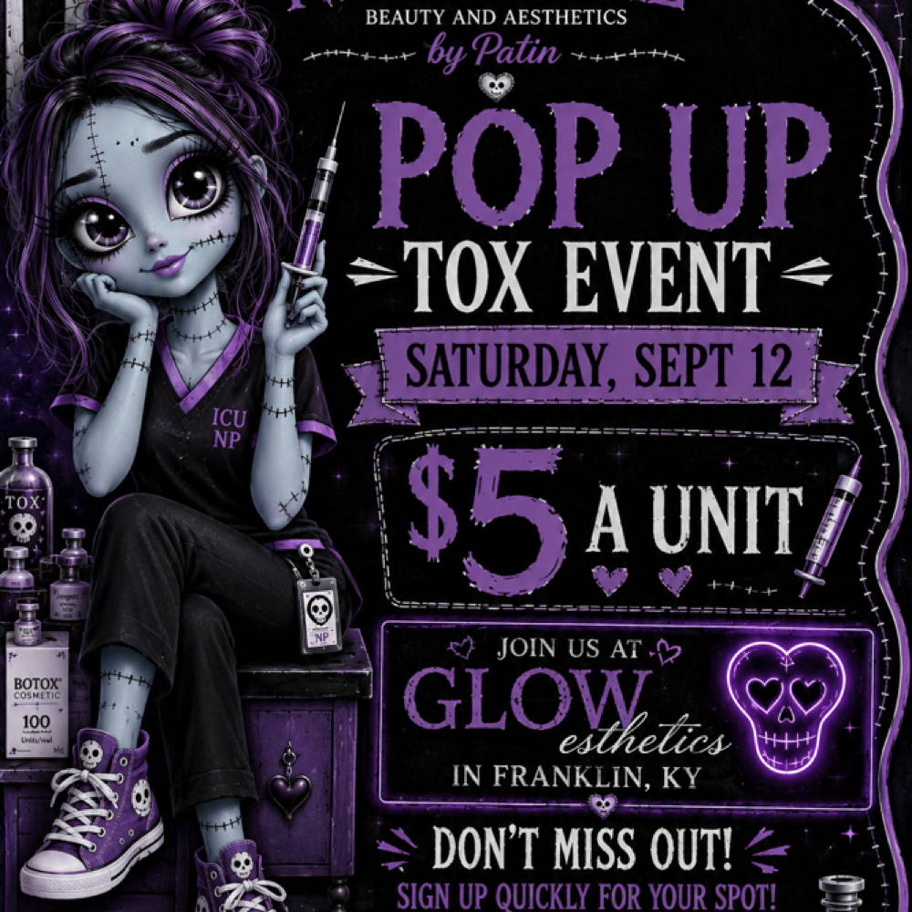 Tox Pop Up Event at A Beautiful Nightmare Health, Beauty, And Aesthetics in Bowling Green, KY