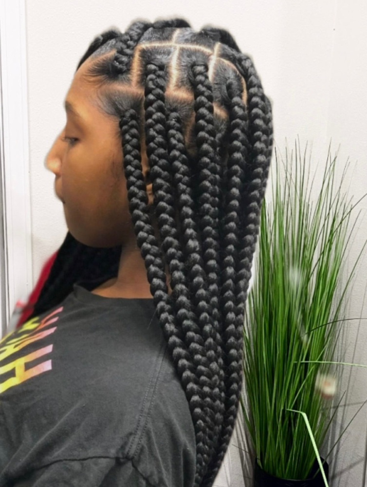 Traditional Box Braids-Large/Jumbo at Taylor Braidz, LLC in Ocala, FL