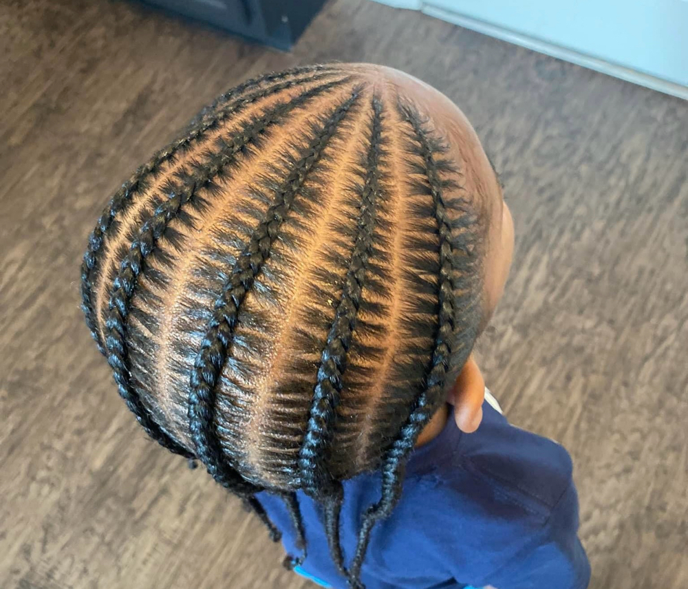 Baby Braids at Dreya The Artist in Grand Prairie, TX