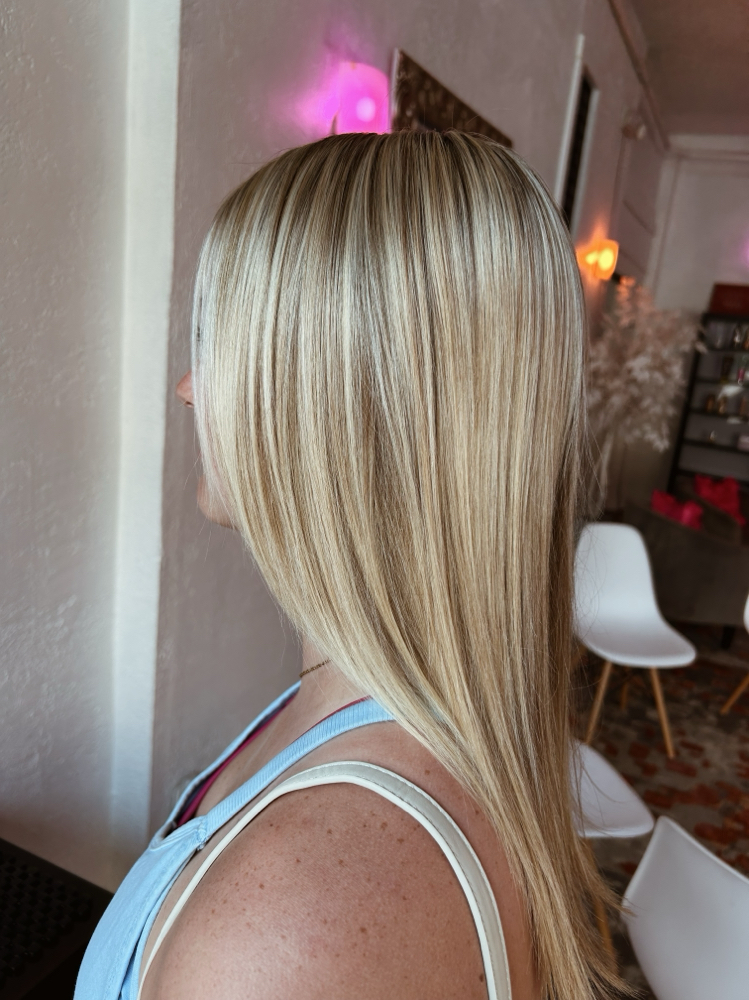 Heavy Partial Highlight at GLOW Spa Tanning & Fitness in Owego, NY