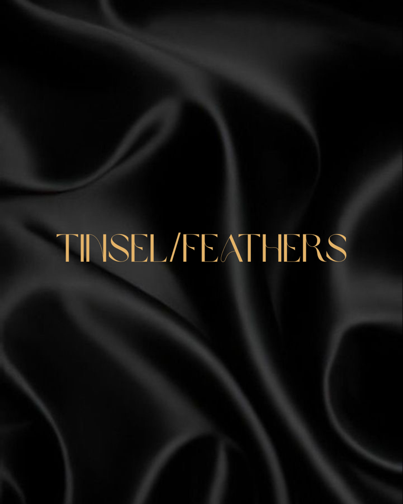 Tinsel/Feather Extension Each