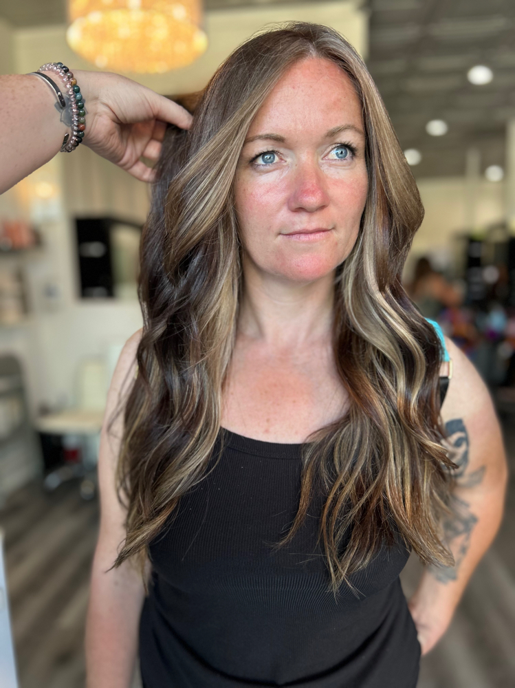 Face Framing Highlights