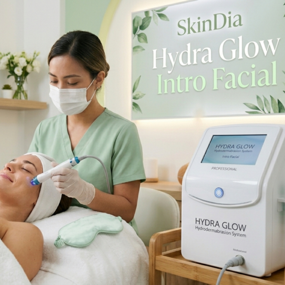 Hydra Glow intro at Skindia Aesthetics in Deer Park, TX