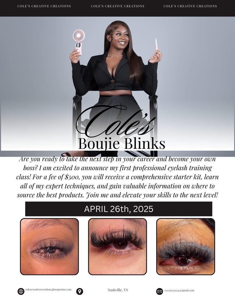 Group Eyelash Class