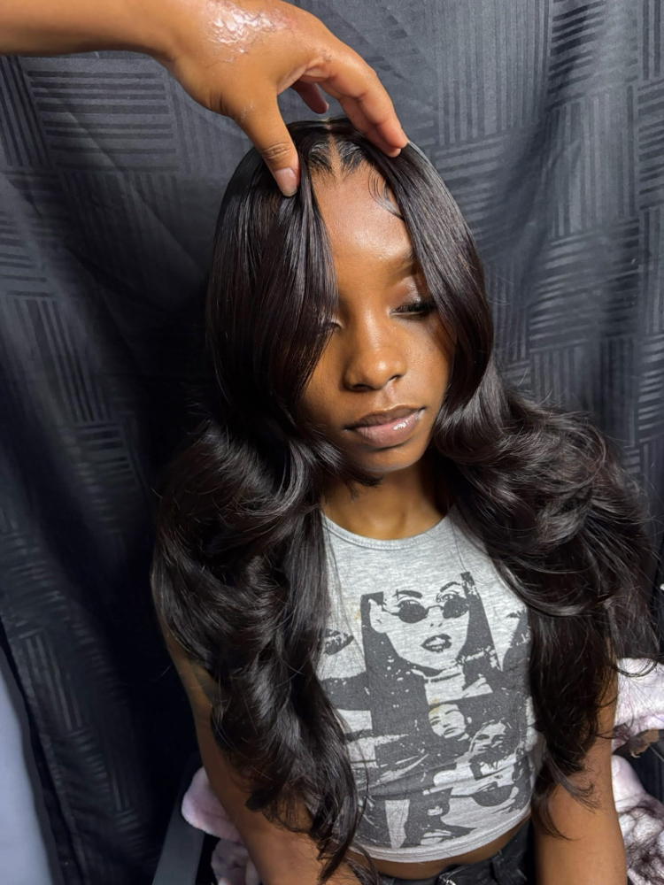 frontal wig install