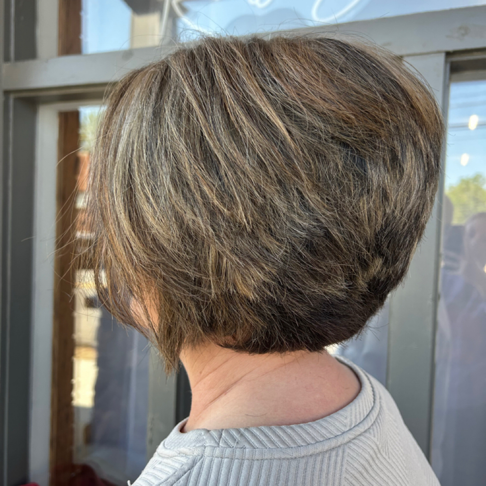 Womens Cut at Roots Salon in Waco, GA