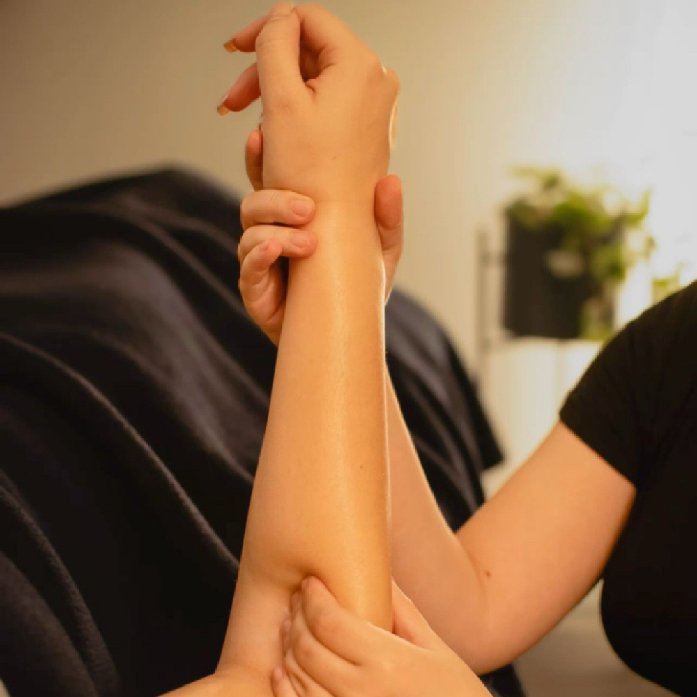 Extra Hand & Arm Massage at Blush & Bare Beauty in Whitney, TX