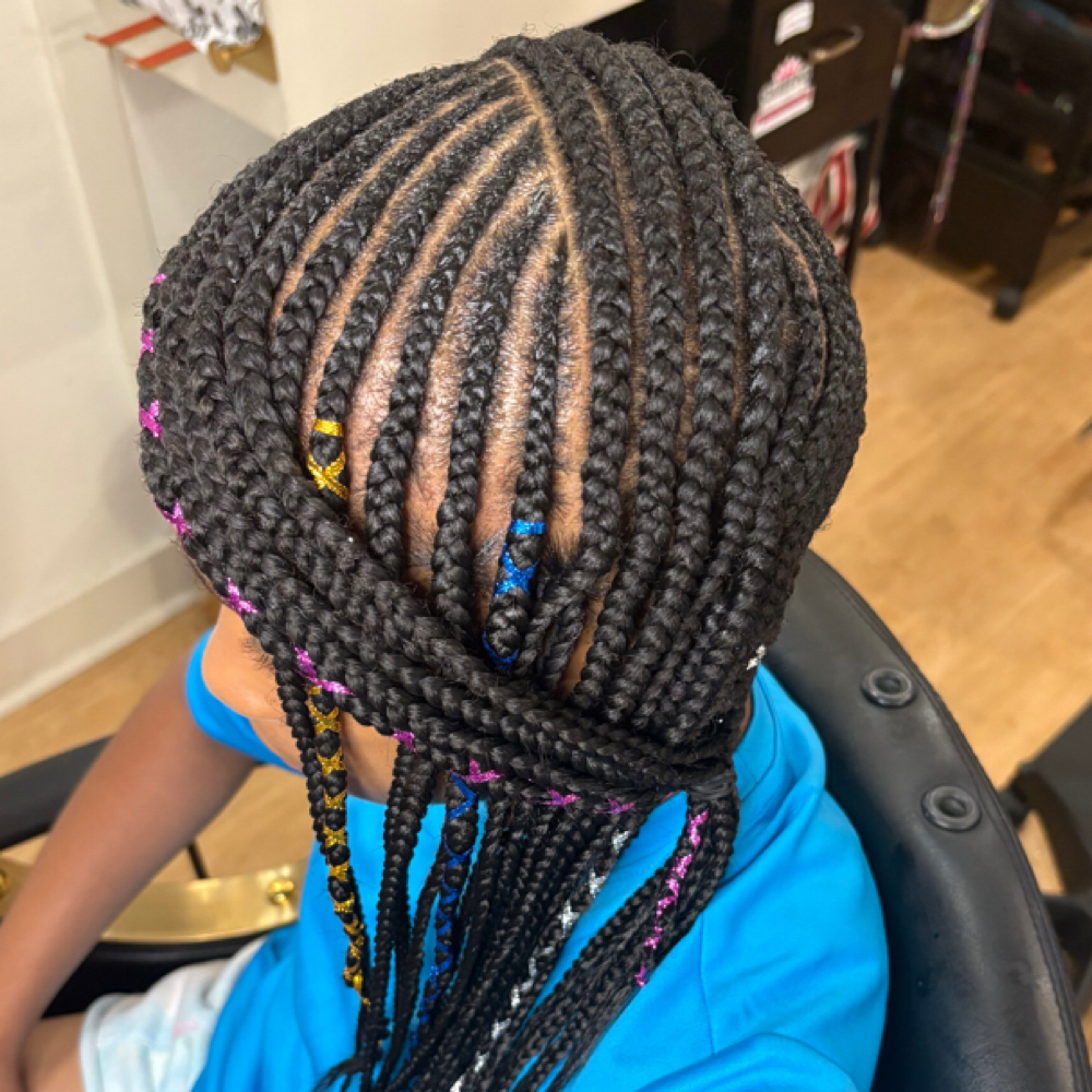 Small Lemonade Braids at Bonitaa Beauty Co. in Syracuse, NY