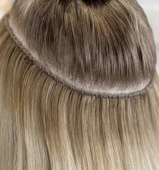 Basic Hand Tied Install at BeautyByKam in Pleasant Grove, UT
