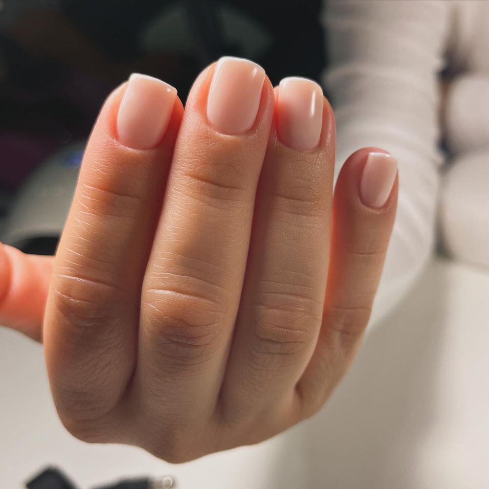 Acrylic overlay on your naturalnail
