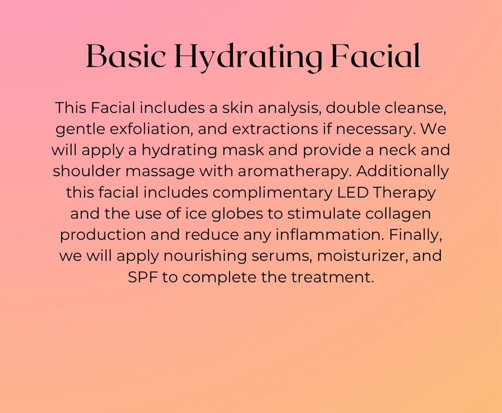 Hydrating Facial